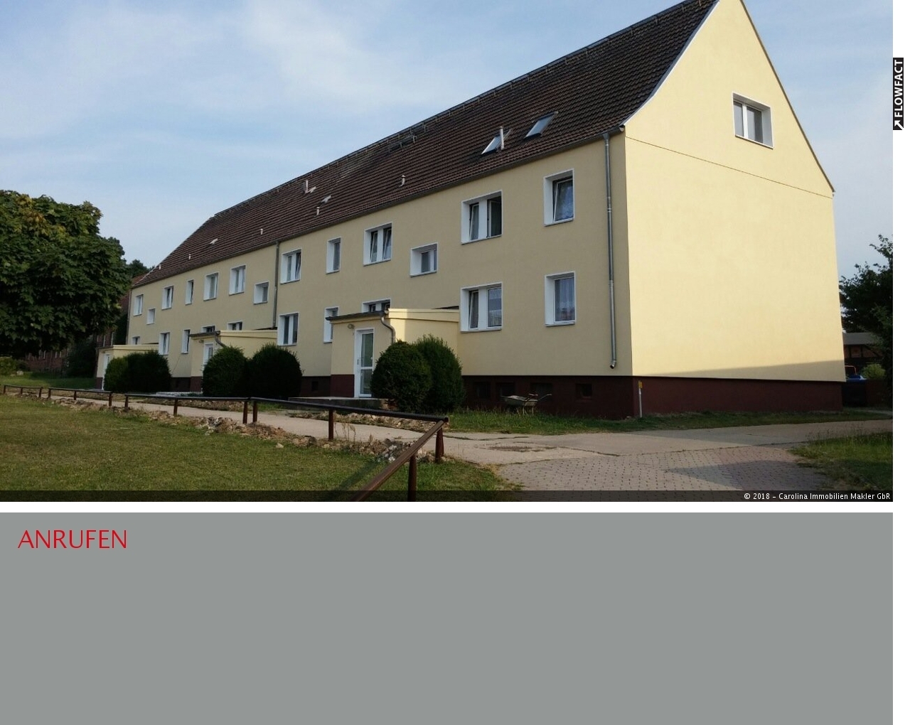 Schnäppchen!!! 3 Raumwohnung für Umweltbewusste mit Gartenparzelle