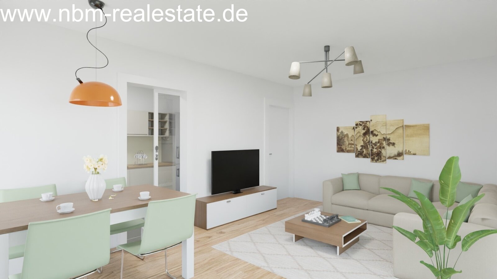 Wohnzimmer  Musterbild