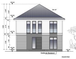 Stadtvilla Ansicht Süd Stadtvilla Ansicht Süd
