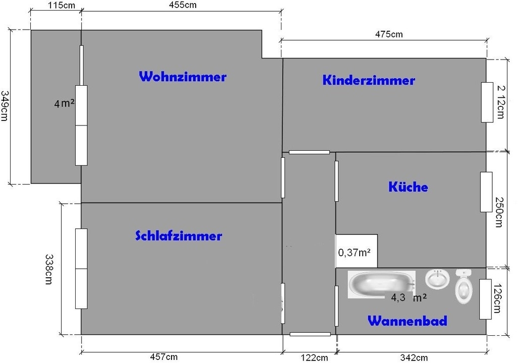 3 Raum 3 Raum