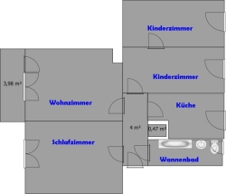 4 Raum 4 Raum