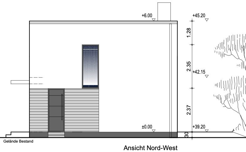 Ansicht Nord-West Ansicht Nord-West